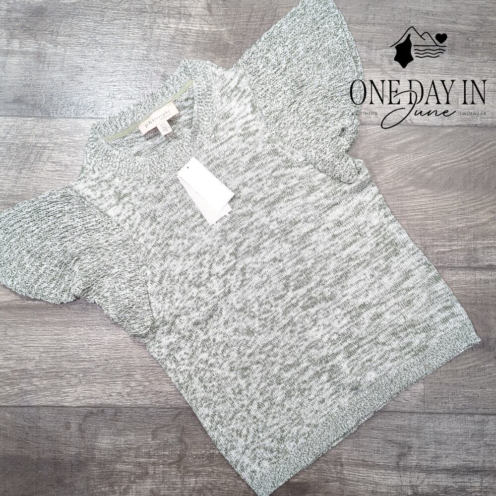 Philosophy Cap Sleeve Sweater Size XS